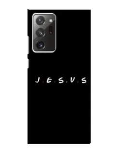 Чохол для Samsung Galaxy Note 20 Ultra з картинкою «Крапки віри J.E.S.U.S.»