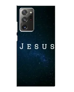 Чохол для Samsung Galaxy Note 20 Ultra з картинкою «Зоряне небо Jesus»