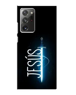 Чохол для Samsung Galaxy Note 20 Ultra з картинкою «Меч Духа Jesus»