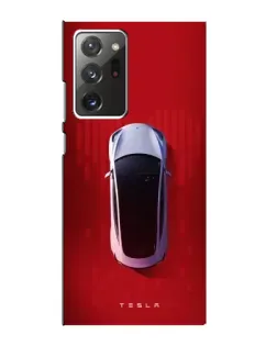 Чохол для Samsung Galaxy Note 20 Ultra з картинкою «Tesla Top View»