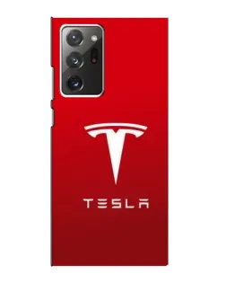 Чохол для Samsung Galaxy Note 20 Ultra з картинкою «Tesla Red Classic»