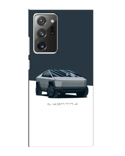 Чохол для Samsung Galaxy Note 20 Ultra з картинкою «Сріблястий Cybertruck Tesla» Чохол для Samsung Galaxy Note 20 Ultra з картинкою «Сріблястий Cybertruck Tesla»