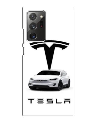 Чохол для Samsung Galaxy Note 20 Ultra з картинкою «Tesla White Style» Чохол для Samsung Galaxy Note 20 Ultra з картинкою «Tesla White Style»
