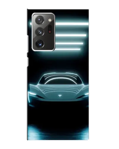 Чохол для Samsung Galaxy Note 20 Ultra з картинкою «Tesla в неоні» Чохол для Samsung Galaxy Note 20 Ultra з картинкою «Tesla в неоні»