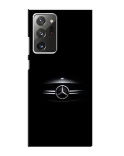 Чехол для Samsung Galaxy Note 20 Ultra с картинкой «Mercedes — абстрактные линии»