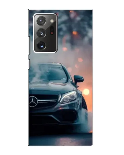 Чехол для Samsung Galaxy Note 20 Ultra с картинкой «Mercedes — ночной город»