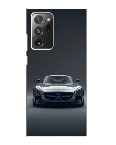 Чехол для Samsung Galaxy Note 20 Ultra с картинкой «Mercedes на черном»