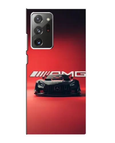 Чехол для Samsung Galaxy Note 20 Ultra с картинкой «Mercedes AMG — красная линия»