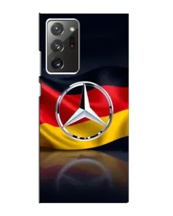Чехол для Samsung Galaxy Note 20 Ultra с картинкой «Mercedes — флаг Германии»