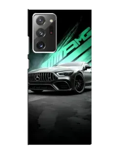 Чехол для Samsung Galaxy Note 20 Ultra с картинкой «Темный Mercedes AMG»