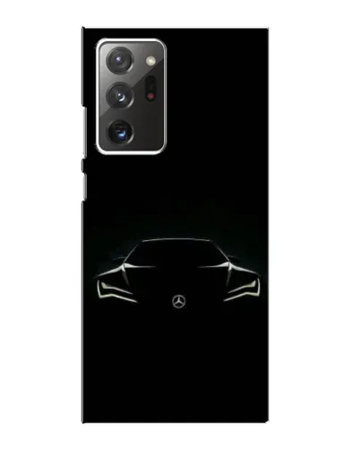 Чехол для Samsung Galaxy Note 20 Ultra с картинкой «Mercedes — силуэт авто» Чехол для Samsung Galaxy Note 20 Ultra с картинкой «Mercedes — силуэт авто»