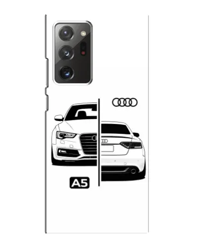 Чехол для Samsung Galaxy Note 20 Ultra с картинкой «Audi — контрастный дизайн» Чехол для Samsung Galaxy Note 20 Ultra с картинкой «Audi — контрастный дизайн»
