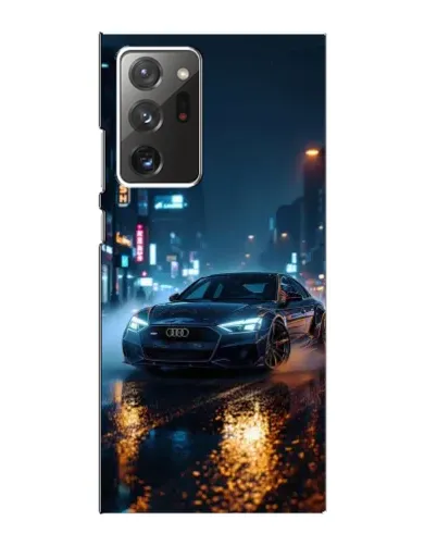 Чехол для Samsung Galaxy Note 20 Ultra с картинкой «Ночной город и Audi» Чехол для Samsung Galaxy Note 20 Ultra с картинкой «Ночной город и Audi»