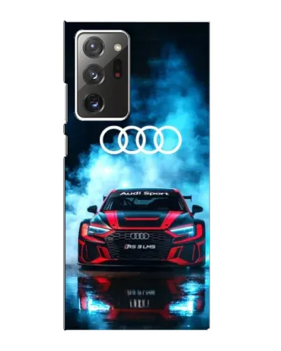 Чехол для Samsung Galaxy Note 20 Ultra с картинкой «Audi Sport — неон» Чехол для Samsung Galaxy Note 20 Ultra с картинкой «Audi Sport — неон»