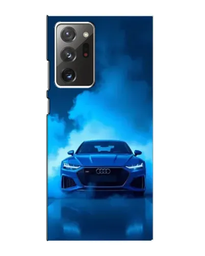 Чехол для Samsung Galaxy Note 20 Ultra с картинкой «Audi — голубая энергия» Чехол для Samsung Galaxy Note 20 Ultra с картинкой «Audi — голубая энергия»