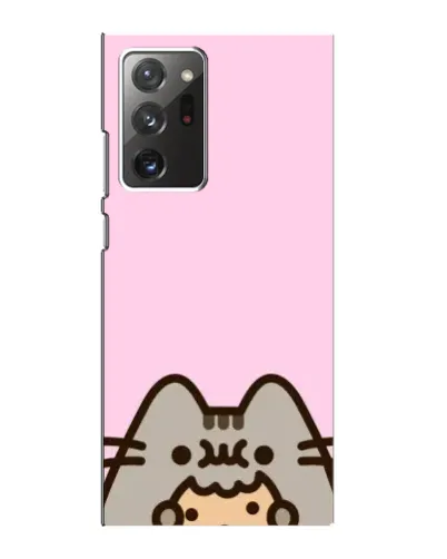 Чехол для Samsung Galaxy Note 20 Ultra с картинкой «Pusheen и печенье»