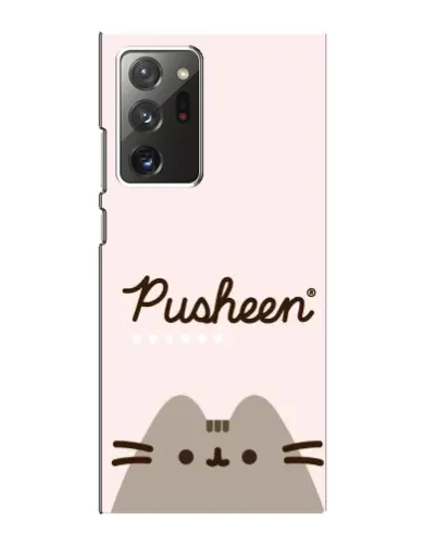 Чехол для Samsung Galaxy Note 20 Ultra с картинкой «Pusheen логотип»