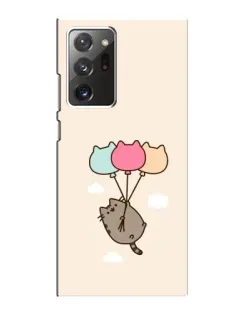 Чехол для Samsung Galaxy Note 20 Ultra с картинкой «Пушин на шариках»