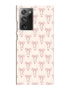 Чохол для Samsung Galaxy Note 20 Ultra з картинкою «Рожеві бантики Coquette» Чохол для Samsung Galaxy Note 20 Ultra з картинкою «Рожеві бантики Coquette»