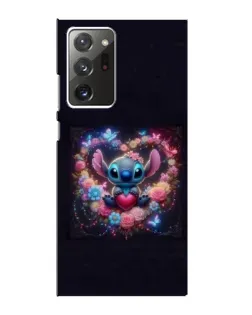 Чохол для Samsung Galaxy Note 20 Ultra з картинкою «Stitch у квітах»