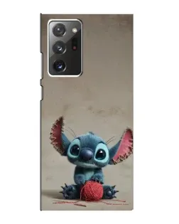 Чохол для Samsung Galaxy Note 20 Ultra з картинкою «Стіч на чоричневому фоні»