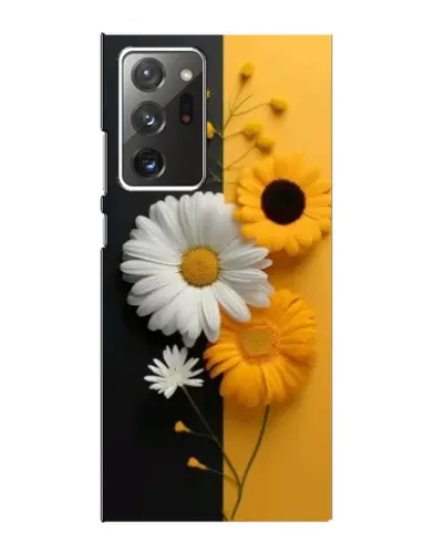 Чехол для Samsung Galaxy Note 20 Ultra с картинкой «Подсолнух и ромашка»