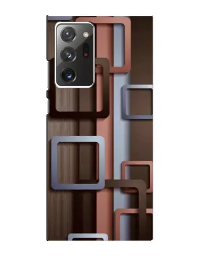 Чохол для Samsung Galaxy Note 20 Ultra з картинкою «Коричневі об'ємні квадрати» Чохол для Samsung Galaxy Note 20 Ultra з картинкою «Коричневі об'ємні квадрати»