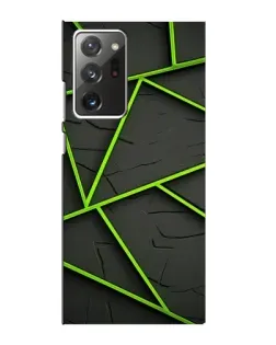 Чохол для Samsung Galaxy Note 20 Ultra з картинкою «Зелені геометричні лінії» Чохол для Samsung Galaxy Note 20 Ultra з картинкою «Зелені геометричні лінії»