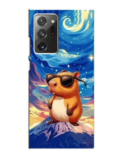 Чехол для Samsung Galaxy Note 20 Ultra с картинкой «Капибара Ван Гога»