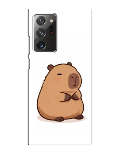 Чехол для Samsung Galaxy Note 20 Ultra с картинкой «Толстенькая капибара»