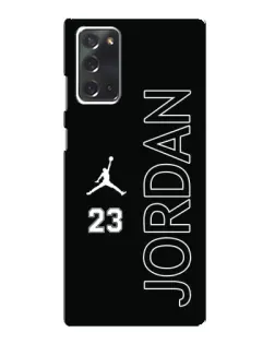 Чохол для Samsung Galaxy Note 20 з картинкою «Jordan Vertical» Чохол для Samsung Galaxy Note 20 з картинкою «Jordan Vertical»