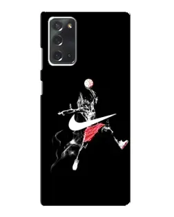 Чохол для Samsung Galaxy Note 20 з картинкою «Jordan Jumpman» Чохол для Samsung Galaxy Note 20 з картинкою «Jordan Jumpman»