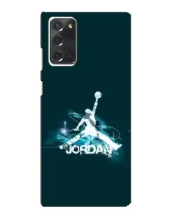 Чохол для Samsung Galaxy Note 20 з картинкою «Jordan Blue Fire» Чохол для Samsung Galaxy Note 20 з картинкою «Jordan Blue Fire»