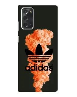 Чехол для Samsung Galaxy Note 20 с картинкой «Оранжевый дым Adidas» Чехол для Samsung Galaxy Note 20 с картинкой «Оранжевый дым Adidas»
