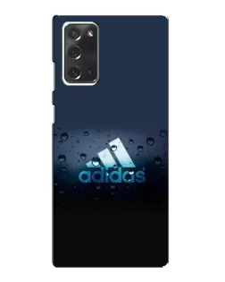Чехол для Samsung Galaxy Note 20 с картинкой «Adidas Water Drops» Чехол для Samsung Galaxy Note 20 с картинкой «Adidas Water Drops»