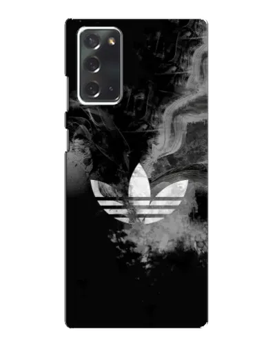 Чехол для Samsung Galaxy Note 20 с картинкой «Абстрактный дым Adidas»