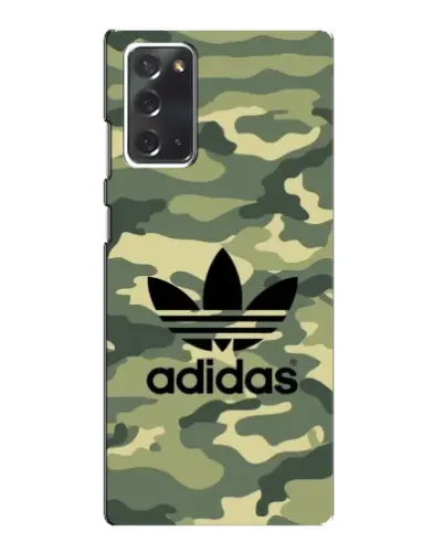 Чехол для Samsung Galaxy Note 20 с картинкой «Милитари стиль Adidas»