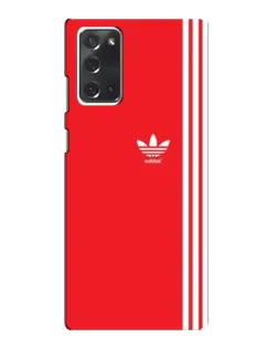 Чехол для Samsung Galaxy Note 20 с картинкой «Красный минимализм Adidas» Чехол для Samsung Galaxy Note 20 с картинкой «Красный минимализм Adidas»
