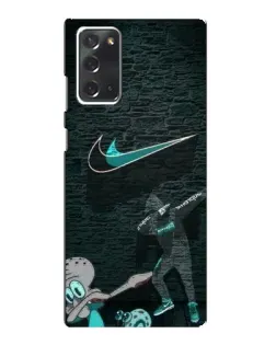 Чехол для Samsung Galaxy Note 20 с картинкой «Спортивный арт Nike»