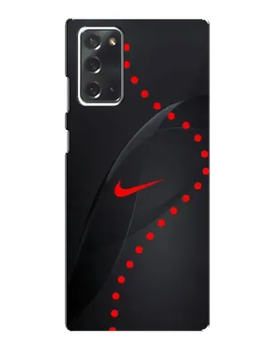 Чехол для Samsung Galaxy Note 20 с картинкой «Абстрактный дизайн Nike»