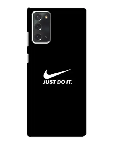 Чехол для Samsung Galaxy Note 20 с картинкой «Минимализм от Nike»