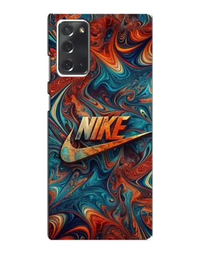 Чехол для Samsung Galaxy Note 20 с картинкой «Nike в абстракции»