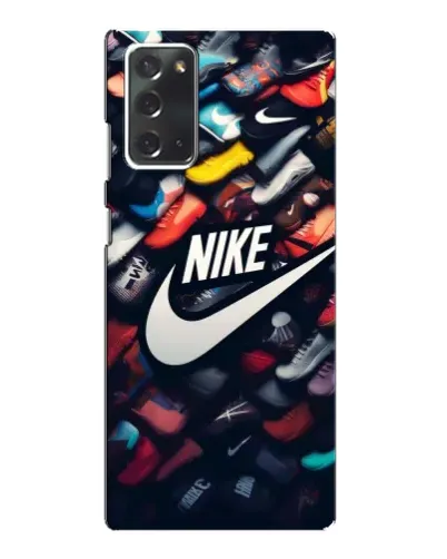 Чехол для Samsung Galaxy Note 20 с картинкой «Коллекция кроссовок Nike»