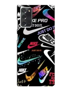 Чехол для Samsung Galaxy Note 20 с картинкой «Nike — роскошь»