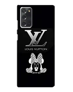 Чехол для Samsung Galaxy Note 20 с картинкой «LV и Минни Маус»