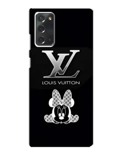 Чехол для Samsung Galaxy Note 20 с картинкой «LV и Минни Маус»