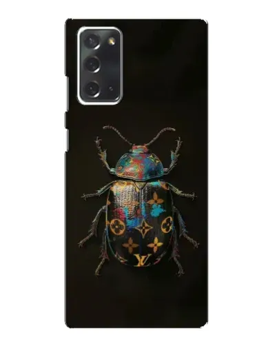 Чехол для Samsung Galaxy Note 20 с картинкой «LV — мраморный принт»