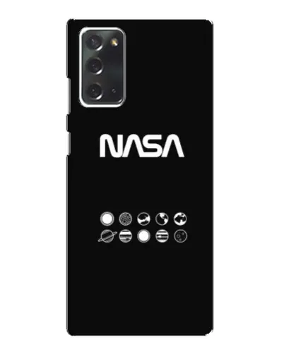 Чехол для Samsung Galaxy Note 20 с картинкой «NASA — технический принт»