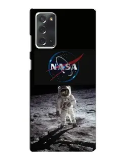 Чехол для Samsung Galaxy Note 20 с картинкой «Астронавт на Луне»