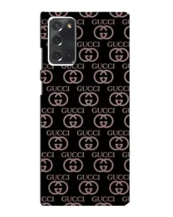 Чохол для Samsung Galaxy Note 20 з картинкою «Класична монограма Gucci»